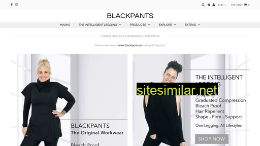 blackpants.com.au alternative sites