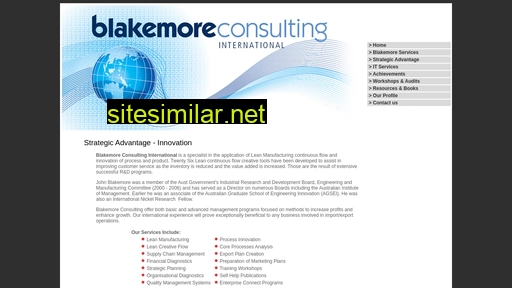 blakemore.com.au alternative sites