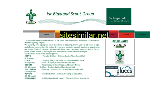 blaxlandscouts.org.au alternative sites