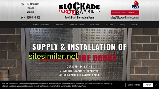 blockadebarriers.com.au alternative sites