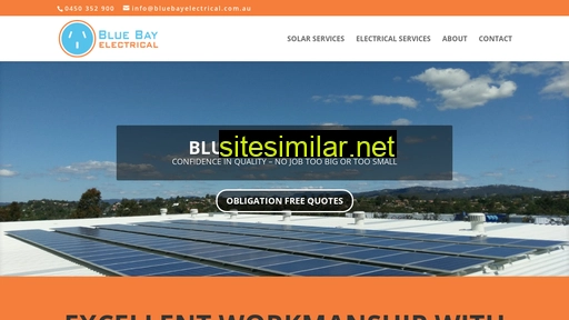bluebayelectrical.com.au alternative sites