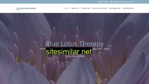 bluelotustherapy.com.au alternative sites