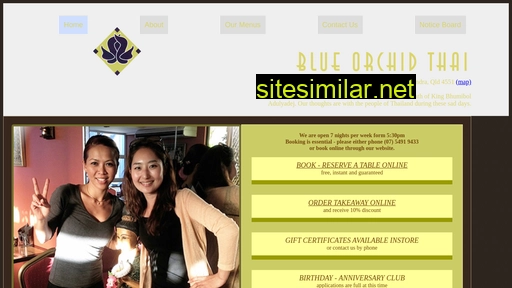 blueorchidthai.com.au alternative sites