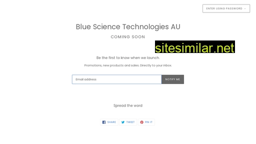 bluesciencesolutions.com.au alternative sites