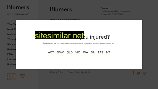 blumers.com.au alternative sites
