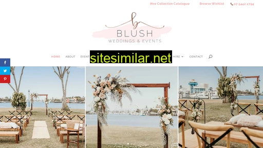 blushweddingsandevents.com.au alternative sites