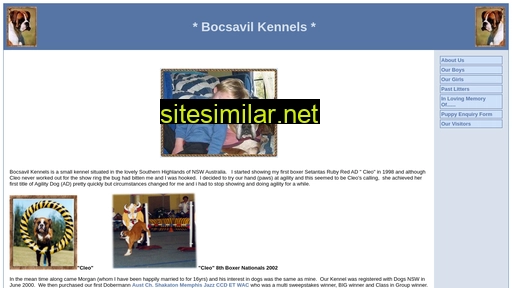 bocsavilkennels.com.au alternative sites