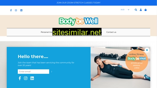 bodybewell.com.au alternative sites