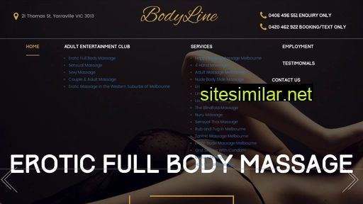 bodylinemassage.com.au alternative sites