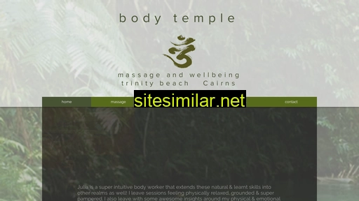 bodytemplemassage.com.au alternative sites