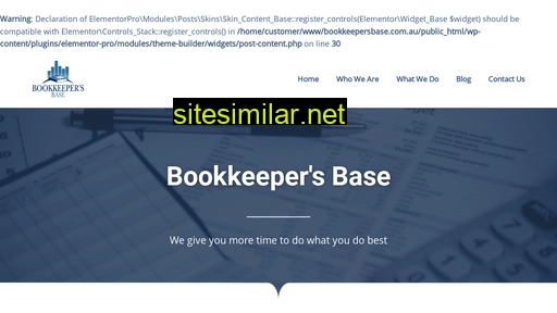 bookkeepersbase.com.au alternative sites