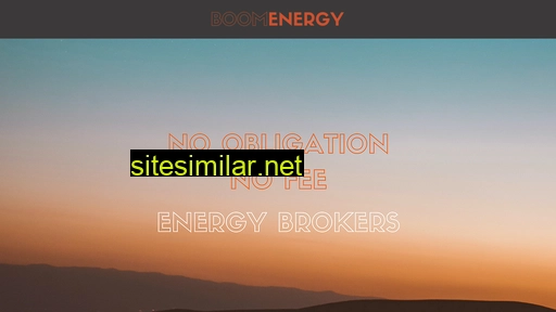 boomenergy.com.au alternative sites