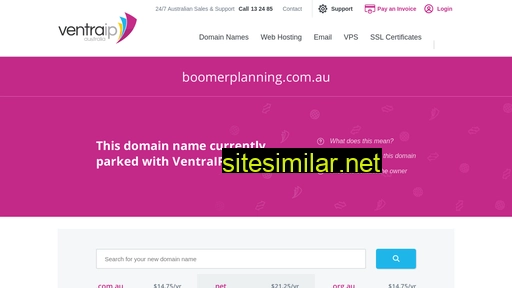 boomerplanning.com.au alternative sites