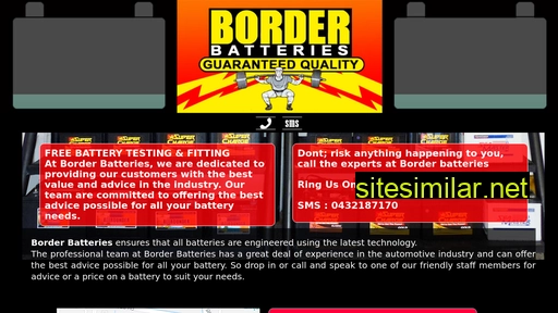 Borderbatteries similar sites