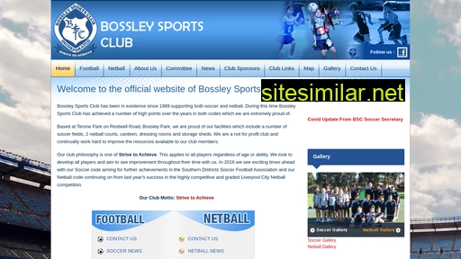 bossleysportsclub.com.au alternative sites