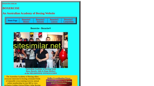 boxercise.com.au alternative sites