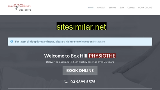 boxhillphysio.com.au alternative sites