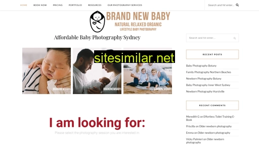 brandnewbaby.com.au alternative sites