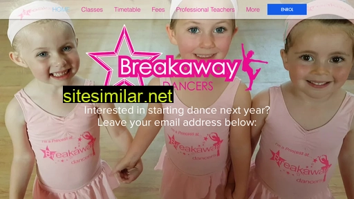 breakawaydancers.com.au alternative sites