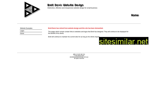 brettdaviswebsitedesign.com.au alternative sites