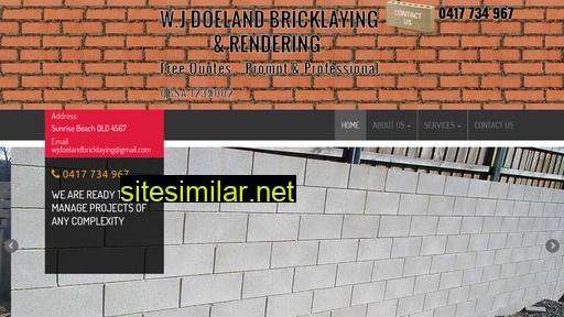 Bricklayingsunshinecoast similar sites