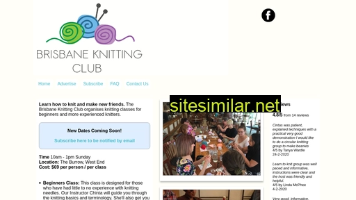 Brisbaneknittingclub similar sites