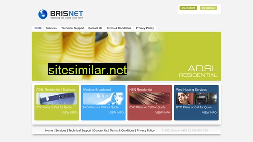 brisnet.org.au alternative sites