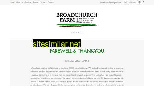 broadchurchecofarm.com.au alternative sites