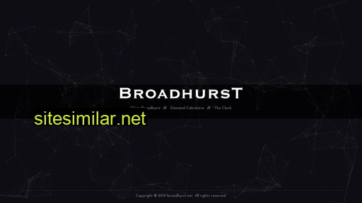 broadhurst.net.au alternative sites