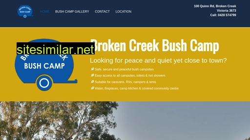brokencreekbushcamp.com.au alternative sites