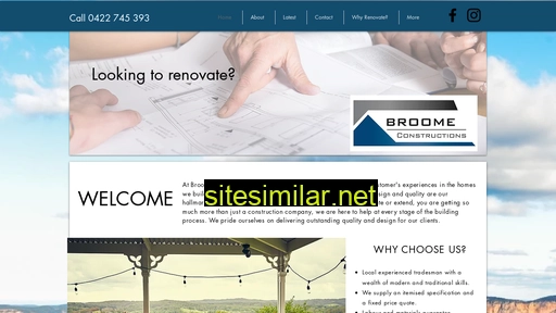 broomeconstructions.com.au alternative sites