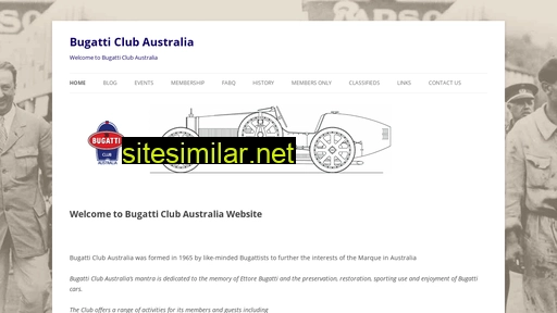 Bugatticlubaustralia similar sites