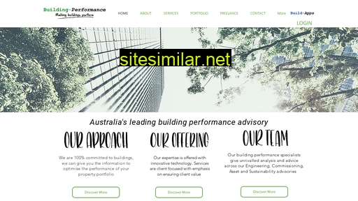 Building-performance similar sites