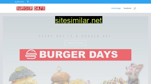 Burgerdays similar sites