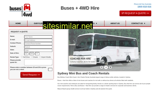 bus4wdhire.com.au alternative sites