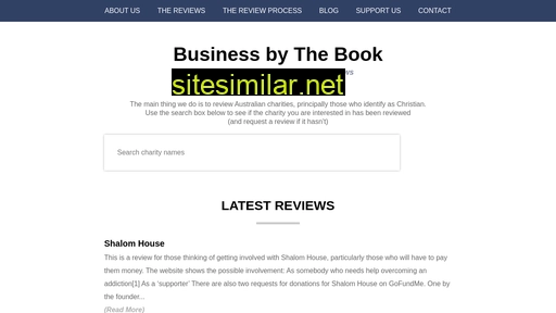 Businessbythebook similar sites
