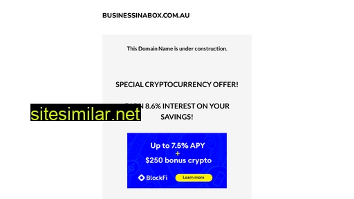 businessinabox.com.au alternative sites