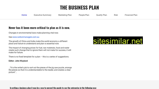 businessplan.net.au alternative sites