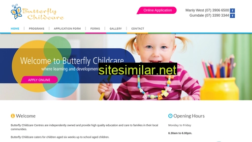 butterflychildcare.com.au alternative sites