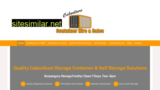 caboolturecontainers.com.au alternative sites