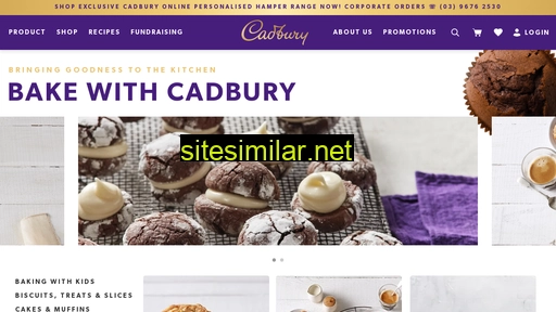 cadbury.com.au alternative sites
