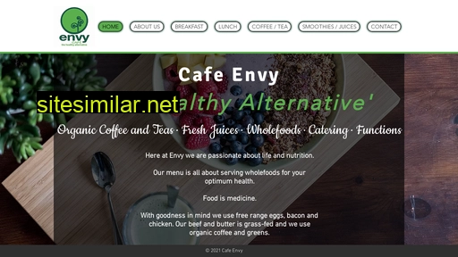 Cafeenvy similar sites
