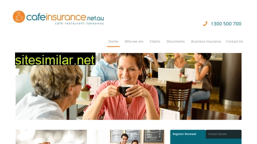 cafeinsurance.net.au alternative sites
