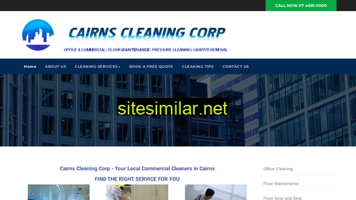 cairnscleaningcorp.com.au alternative sites