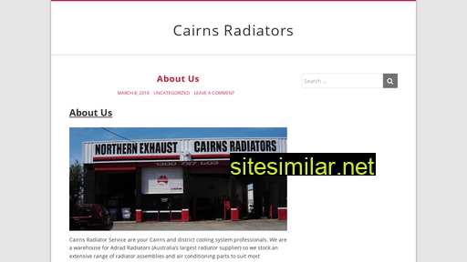 Cairnsradiators similar sites