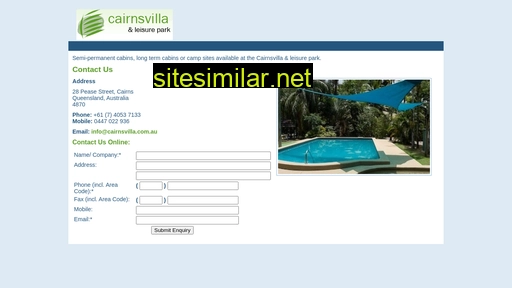 cairnsvilla.com.au alternative sites
