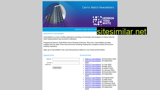 cairnswatch.com.au alternative sites