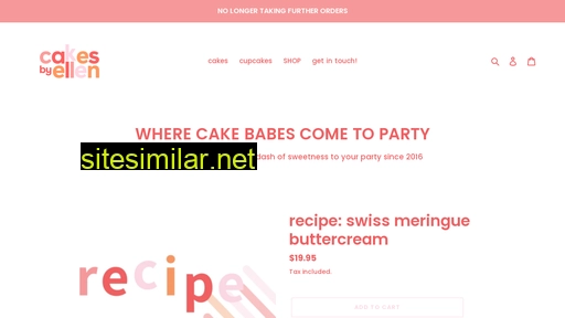 cakesbyellen.com.au alternative sites