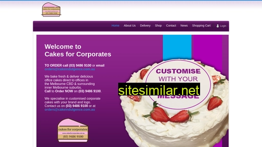 cakesforcorporates.com.au alternative sites