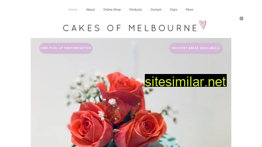 cakesofmelbourne.com.au alternative sites
